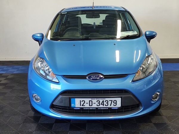 Ford Fiesta Hatchback, Petrol, 2012, Blue