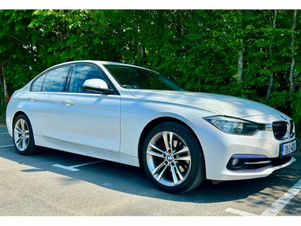 BMW 3-Series Saloon, Petrol Plug-in Hybrid, 2017, White
