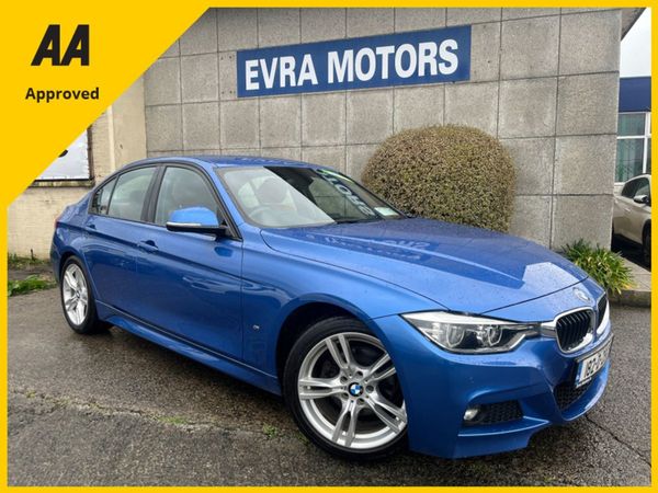 BMW 3-Series Saloon, Petrol Plug-in Hybrid, 2018, Blue