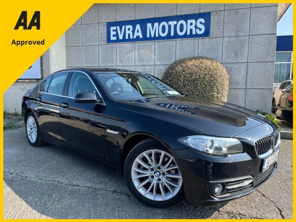 BMW 5-Series Saloon, Diesel, 2016, Black