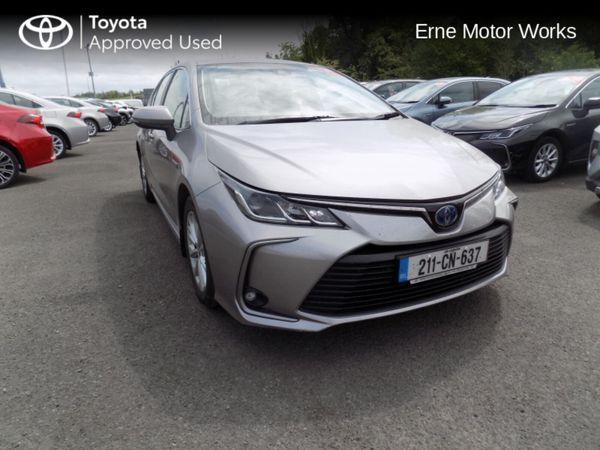 Toyota Corolla Saloon, Petrol Hybrid, 2021, Grey
