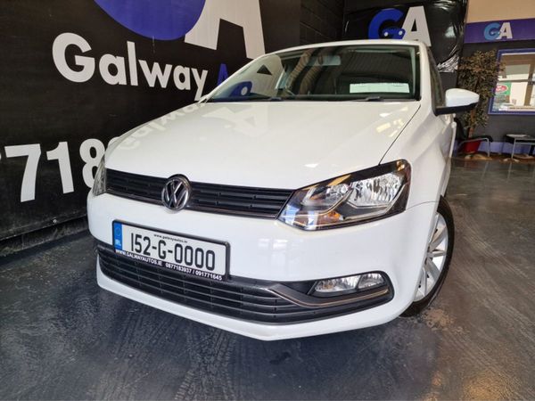 Volkswagen Polo Hatchback, Petrol, 2015, White