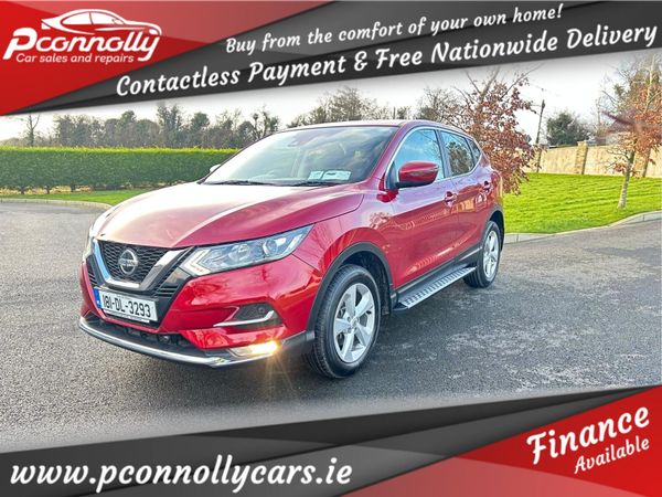 Nissan Qashqai Hatchback, Diesel, 2018, Red