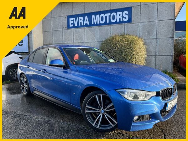 BMW 3-Series Saloon, Petrol Plug-in Hybrid, 2017, Blue