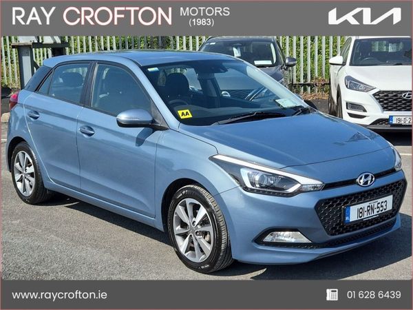 Hyundai i20 Hatchback, Petrol, 2018, Blue