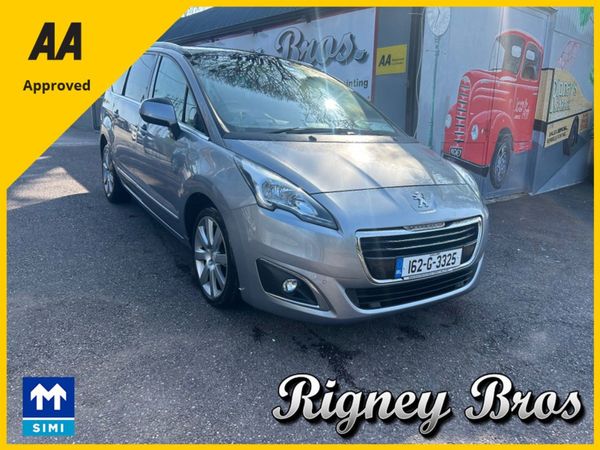 Peugeot 5008 MPV, Diesel, 2016, Grey