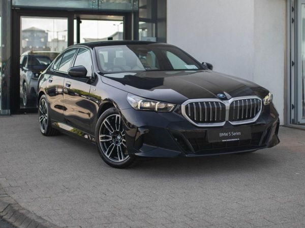 BMW 5-Series Saloon, Petrol Plug-in Hybrid, 2025, Black