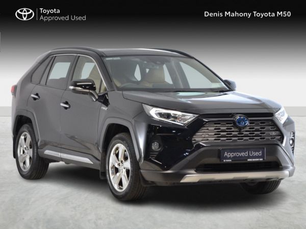 Toyota RAV4 SUV, Petrol Hybrid, 2021, Black