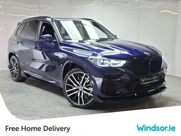 BMW X5 SUV, Petrol Plug-in Hybrid, 2023, Blue