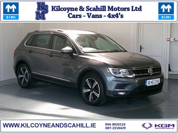 Volkswagen Tiguan SUV, Diesel, 2018, Grey