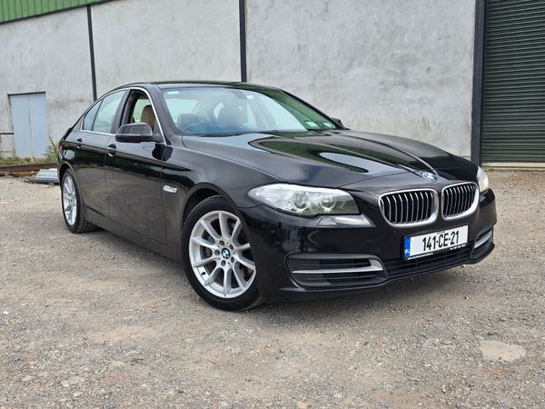BMW 5-Series Saloon, Diesel, 2014, Black