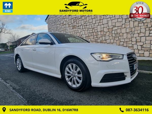 Audi A6 Saloon, Diesel, 2017, White