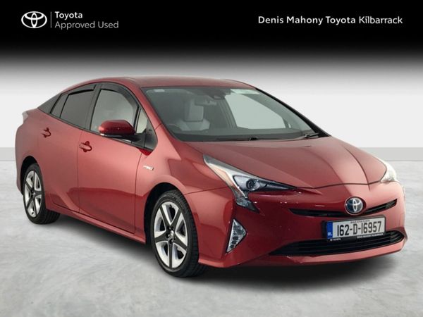 Toyota Prius Hatchback, Petrol Hybrid, 2016, Red