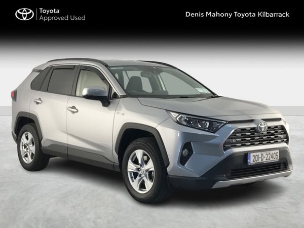 Toyota RAV4 SUV, Petrol Hybrid, 2020, Silver