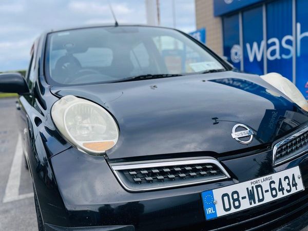 Nissan March Hatchback, Petrol, 2008, Black