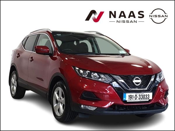 Nissan Qashqai Hatchback, Diesel, 2019, Red