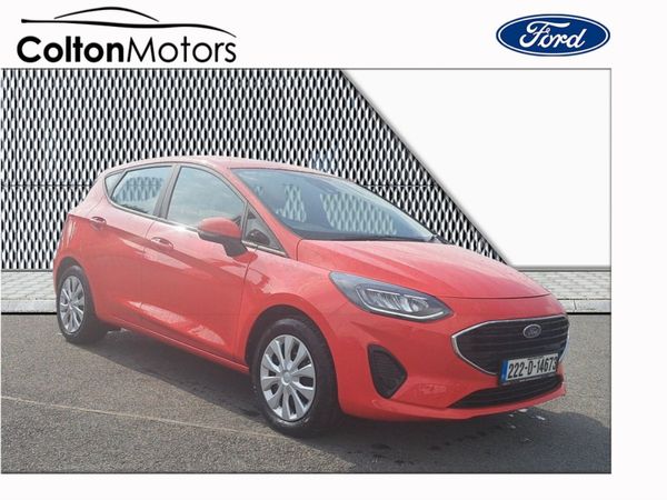 Ford Fiesta Hatchback, Petrol, 2022, Red