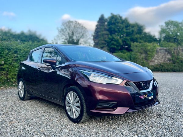 Nissan Micra Hatchback, Petrol, 2021, Red