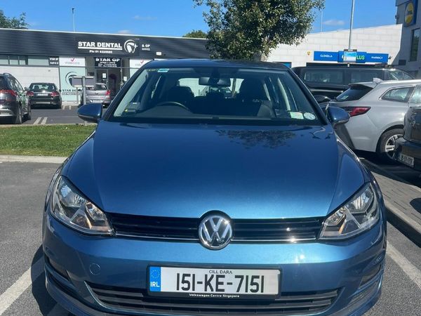 Volkswagen Golf Hatchback, Petrol, 2015, Blue
