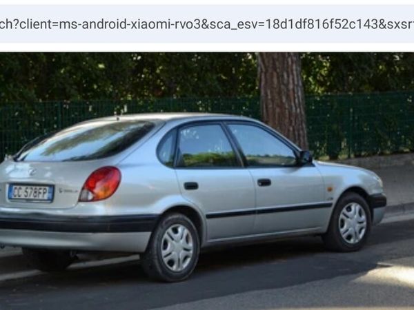 Toyota Corolla Hatchback, Petrol, 2000, Silver