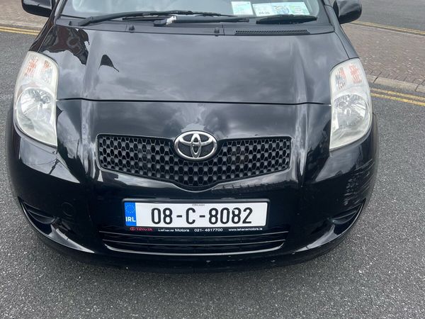 Toyota Yaris Hatchback, Petrol, 2008, Black