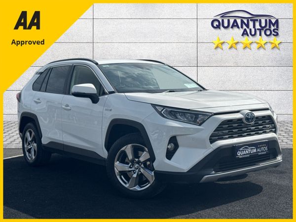 Toyota RAV4 SUV, Petrol Hybrid, 2019, White