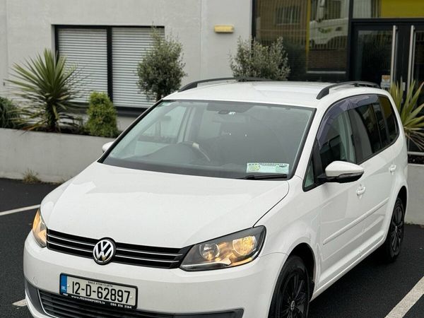 Volkswagen Touran MPV, Petrol, 2012, White