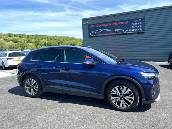 Audi Q4 e-tron SUV, Electric, 2022, Blue