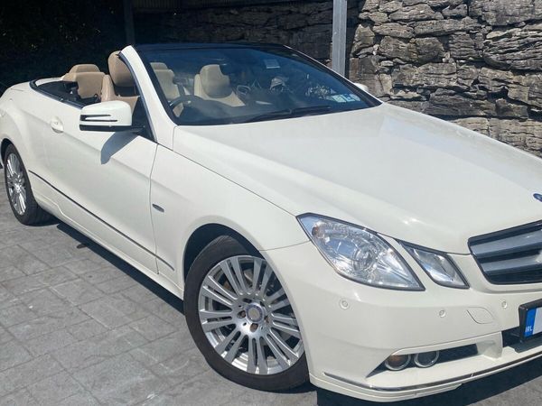 Mercedes-Benz E-Class Convertible, Diesel, 2011, White