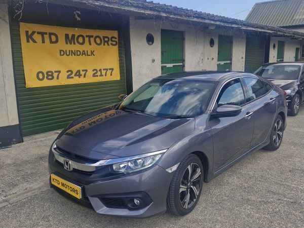 Honda Civic Saloon, Diesel, 2019, Grey
