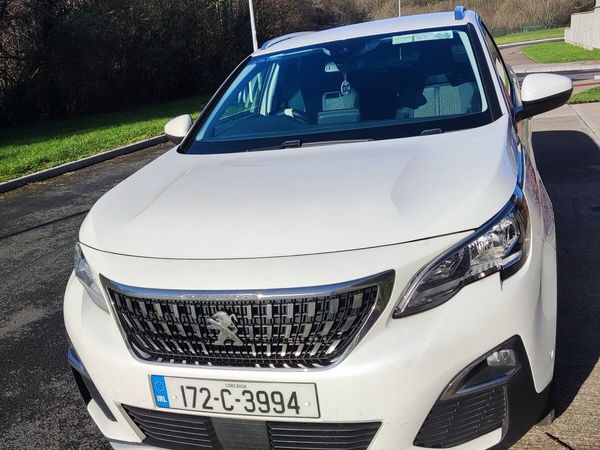 Peugeot 3008 SUV, Petrol, 2017, White