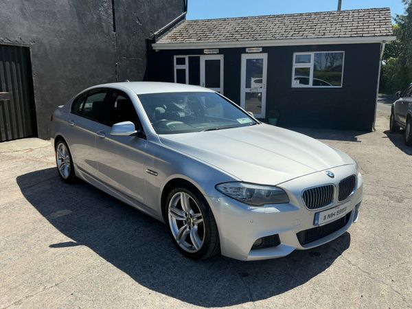 BMW 5-Series Saloon, Diesel, 2011, Silver
