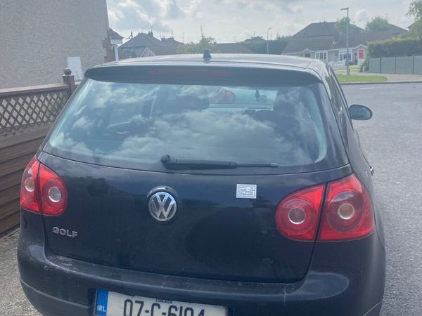 Volkswagen Golf Hatchback, Petrol, 2007, Black