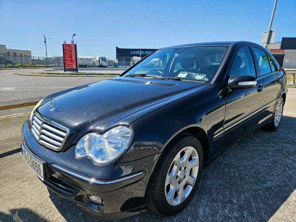 Mercedes-Benz C-Class Saloon, Petrol, 2005, Black