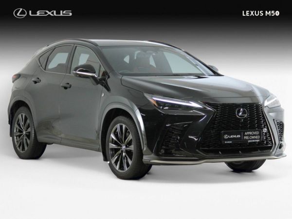 Lexus NX SUV, Petrol Plug-in Hybrid, 2022, Black