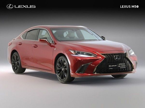 Lexus ES Saloon, Hybrid, 2024, Red