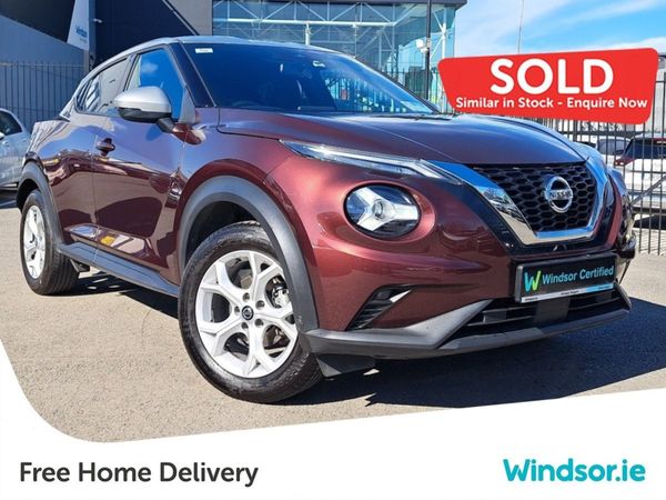 Nissan Juke SUV, Petrol, 2021, Burgundy