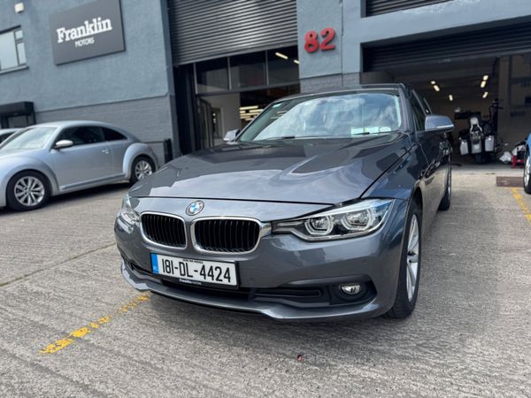 BMW 3-Series Saloon, Diesel, 2018, Grey