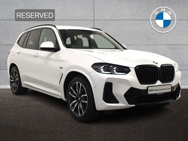 BMW X3 SUV, Petrol Plug-in Hybrid, 2022, White