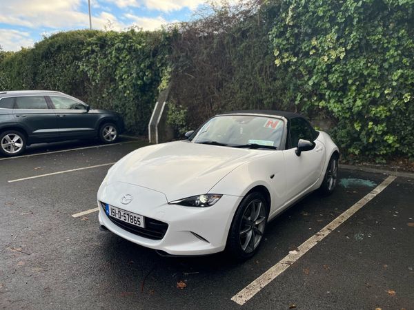 Mazda MX-5 Convertible, Petrol, 2015, White