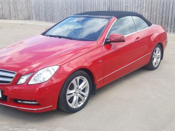 Mercedes-Benz E-Class Convertible, Diesel, 2012, Red