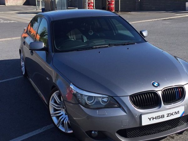 BMW 5-Series Saloon, Diesel, 2008, Grey