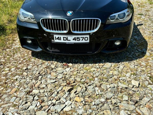 BMW 5-Series Saloon, Diesel, 2014, Black