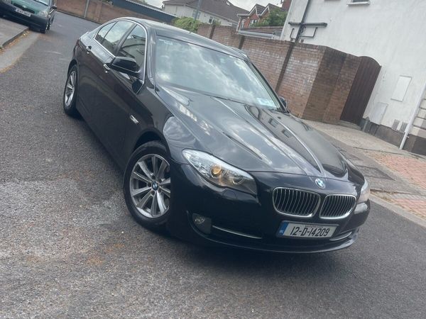 BMW 5-Series Saloon, Diesel, 2012, Black
