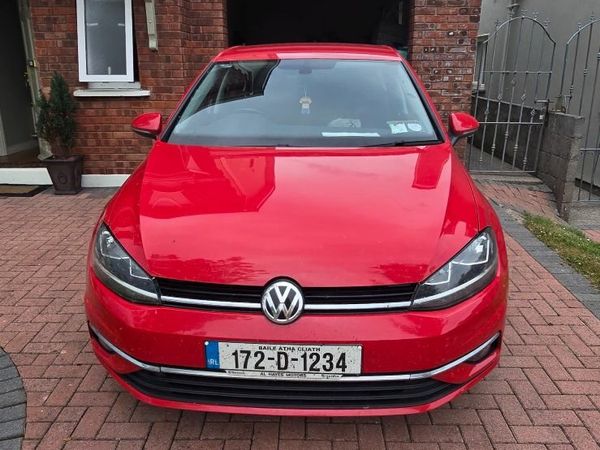 Volkswagen Golf Estate, Diesel, 2017, Red