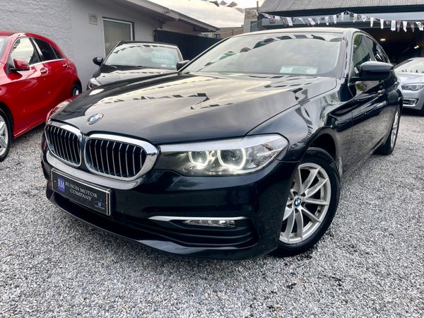 BMW 5-Series Saloon, Diesel, 2018, Black