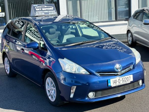Toyota Prius MPV, Petrol Hybrid, 2014, Blue