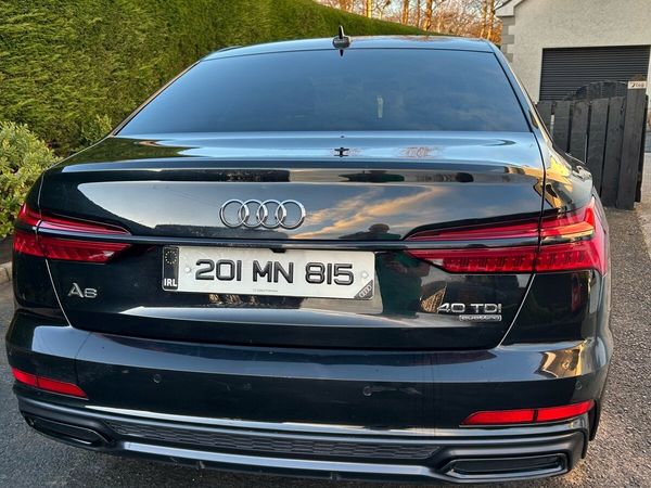 Audi A6 Saloon, Diesel, 2020, Black