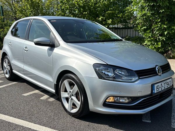 Volkswagen Polo Hatchback, Petrol, 2015, Silver