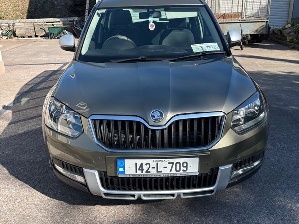Skoda Yeti SUV, Diesel, 2014, Green